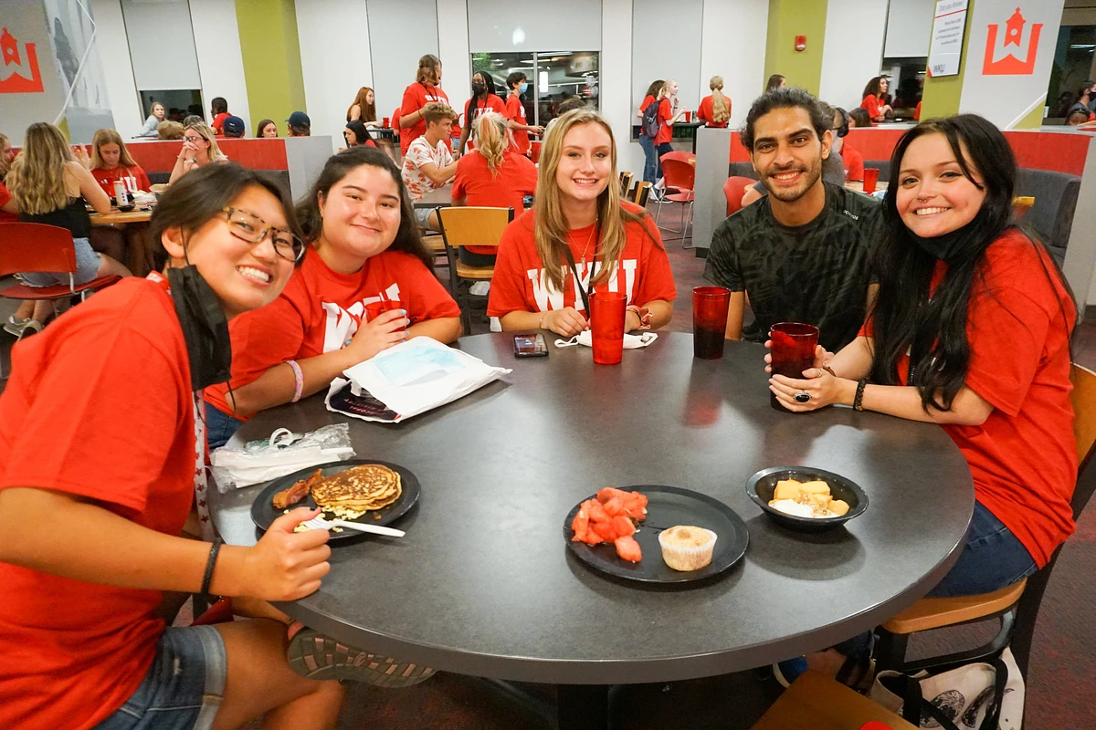 students in fresh food company