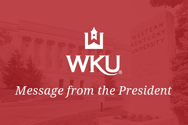 Message from the president