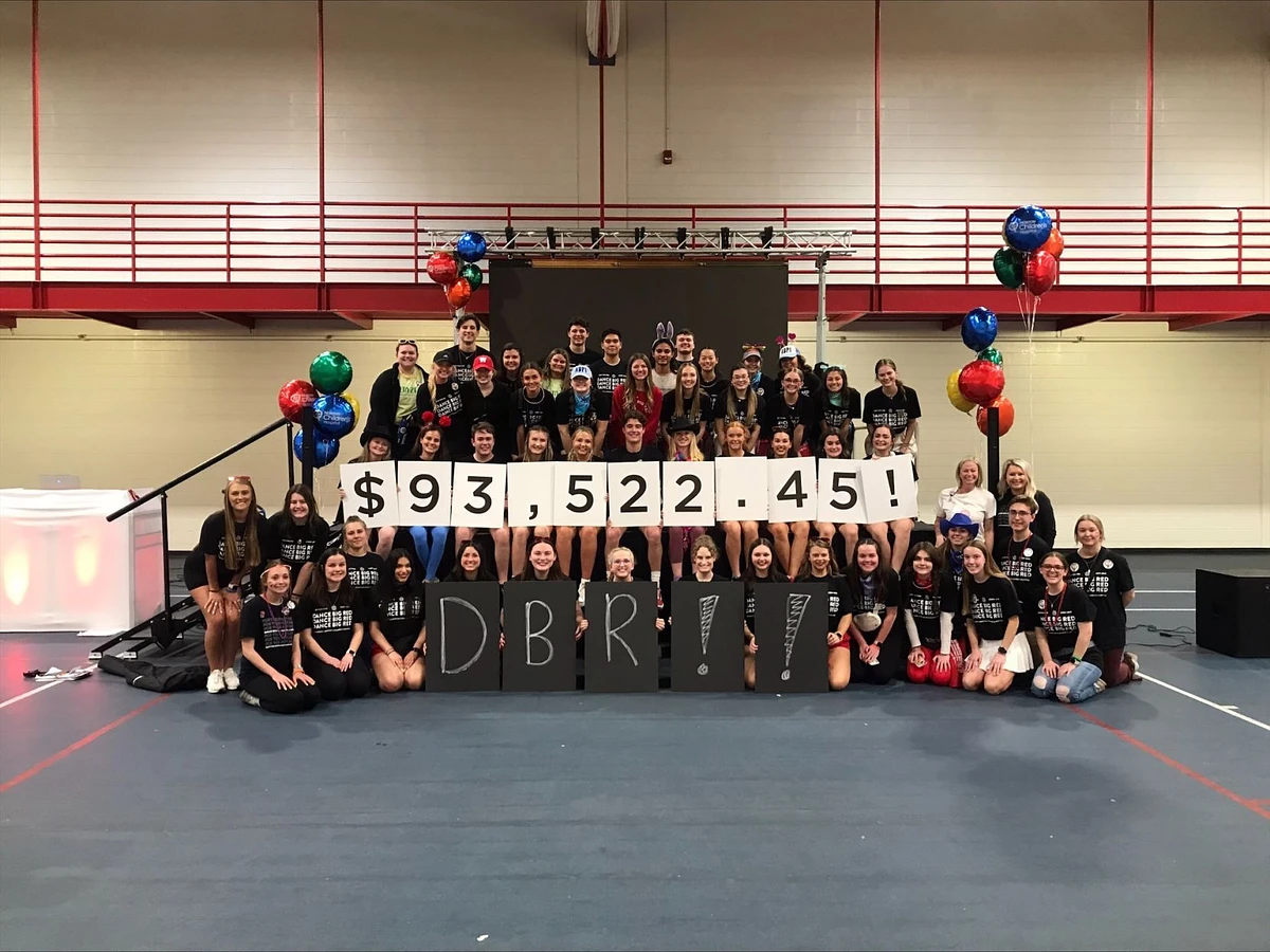 Western Kentucky University Dance Big Red committee members reveal $93,522.45 was raised