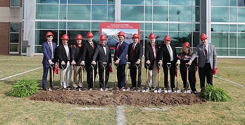 Hilltopper Fieldhouse groundbreaking ceremony