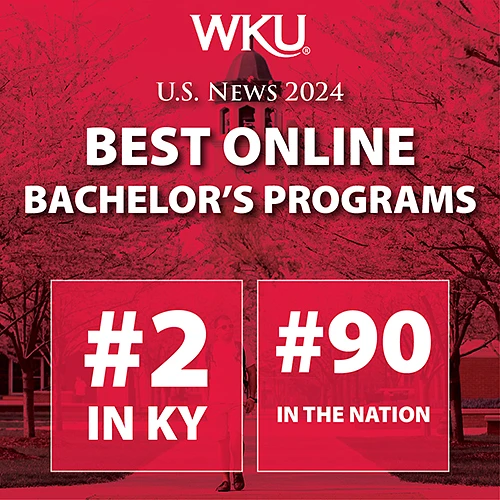 WKU Online bachelor's programs ranked among top in the state and nation