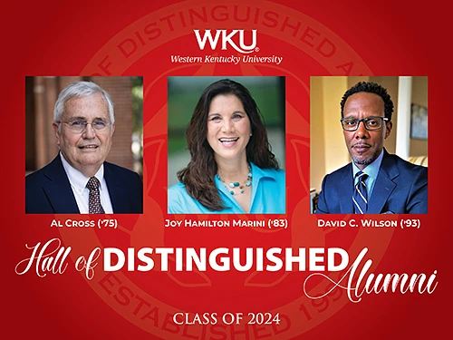 3 to join WKU's Hall of Distinguished | The WKU Parent & Family Portal