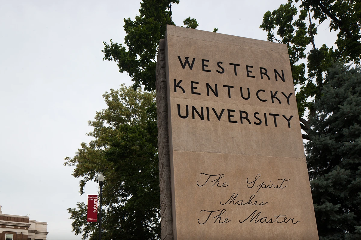 Color picture of WKU pylon